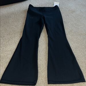 Under Armour Black Flared Performance Leggings